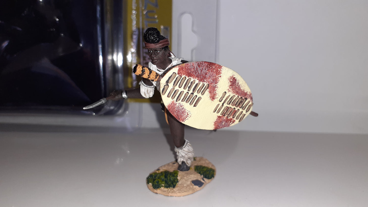 Britains 20035 Zulu wars 24th Foot Zulu indlindlo Regt 1:32 2012 boxed B11