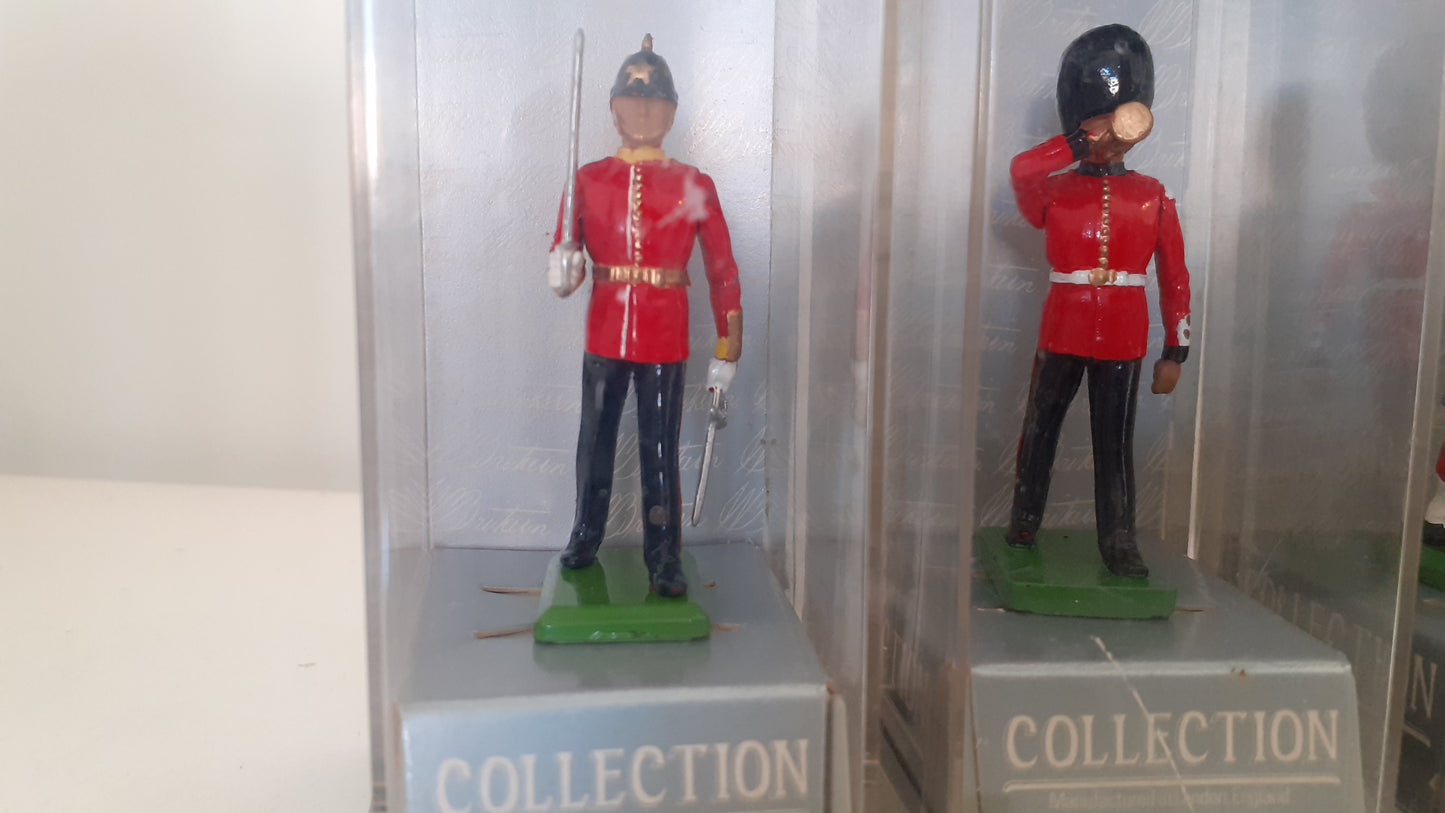 Britains 1989 Ceremonial Guards Pipers 6 Figures boxed boxed 1:32 S1