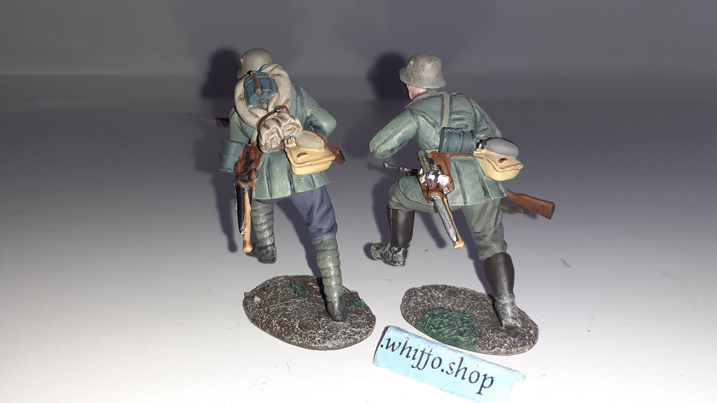 Britains ww1 23097 2015 German Infantry Assault Team 1916 metal boxd S520