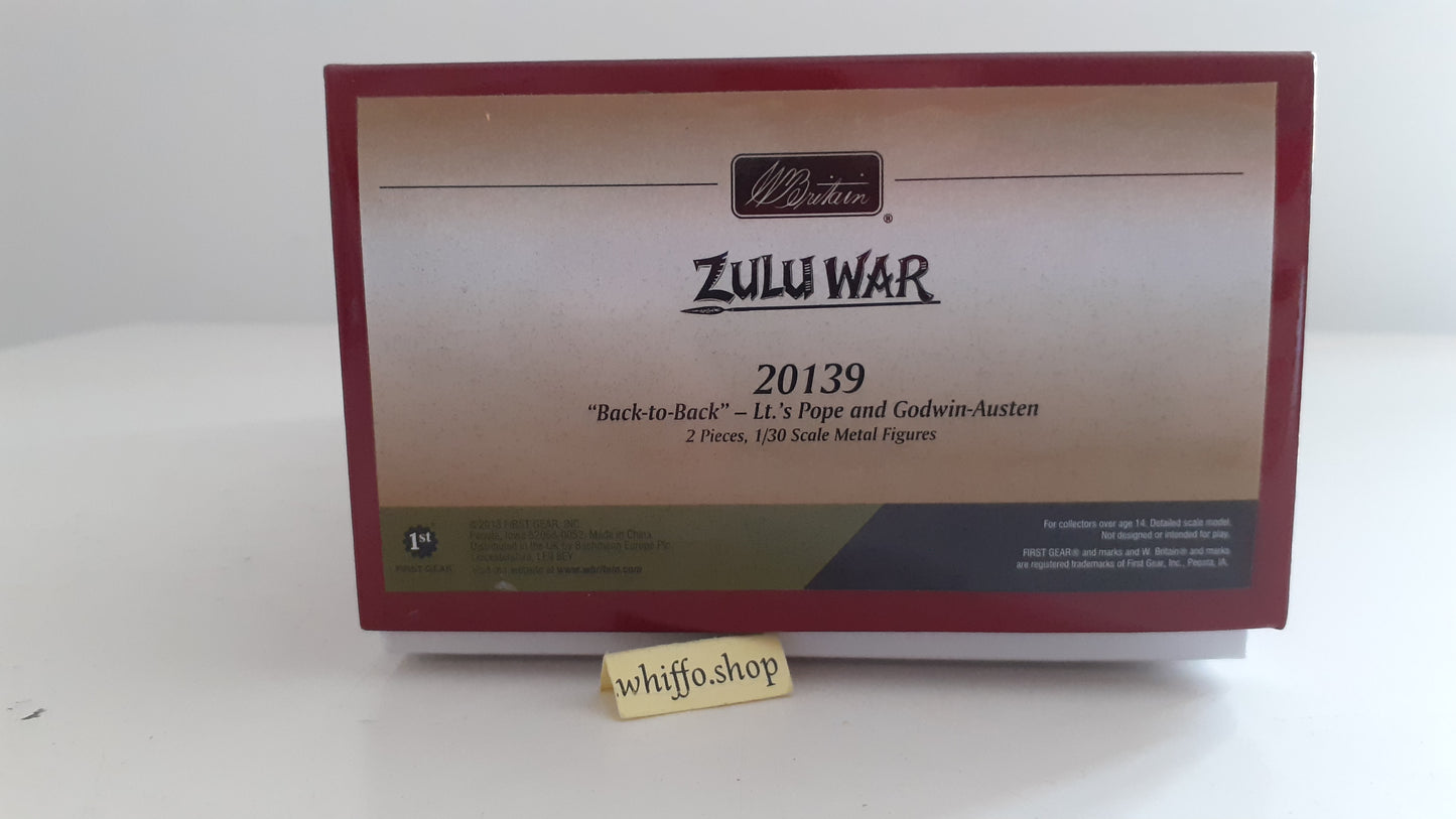 Britains 20139 Zulu wars 24th back to back lt pope 2010 1:32 500 made wb47