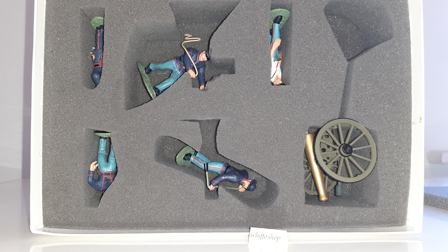 Britains metal 17240 Acw Union Artillery 2001 1:32 Boxed S1