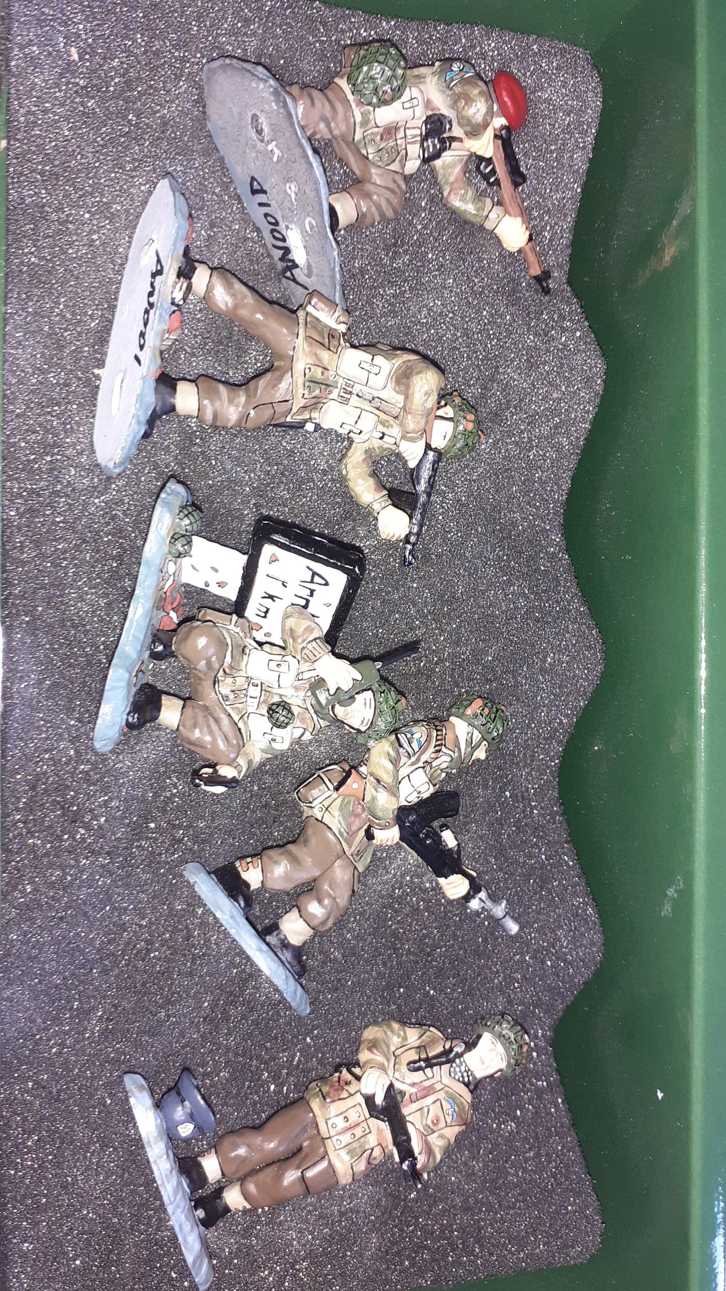 King and country Ww2 An001 Only 500 Paras Paratroopers Arnhem boxed 1:30 S857