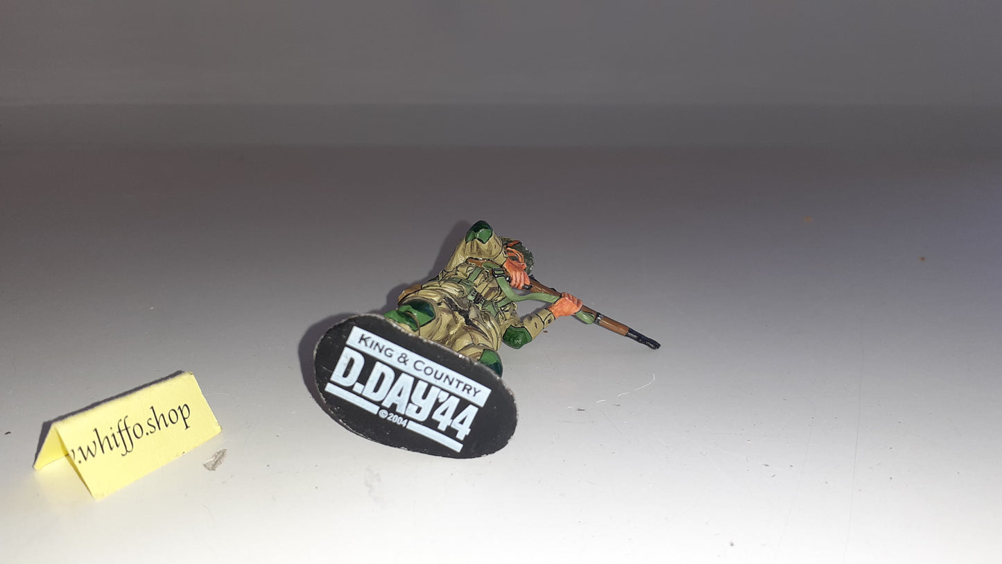 King and country Ww2 us army Para Airborne 2004 d-day dd046 no box 1:30 wdbaa