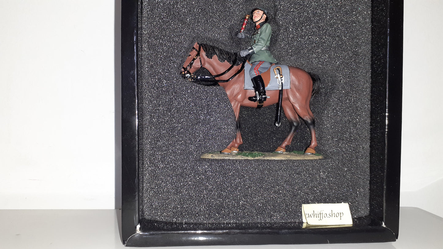 King and country Fob54 German Ww2 Marshal Von Manstein Mounted boxed 1:30 S6