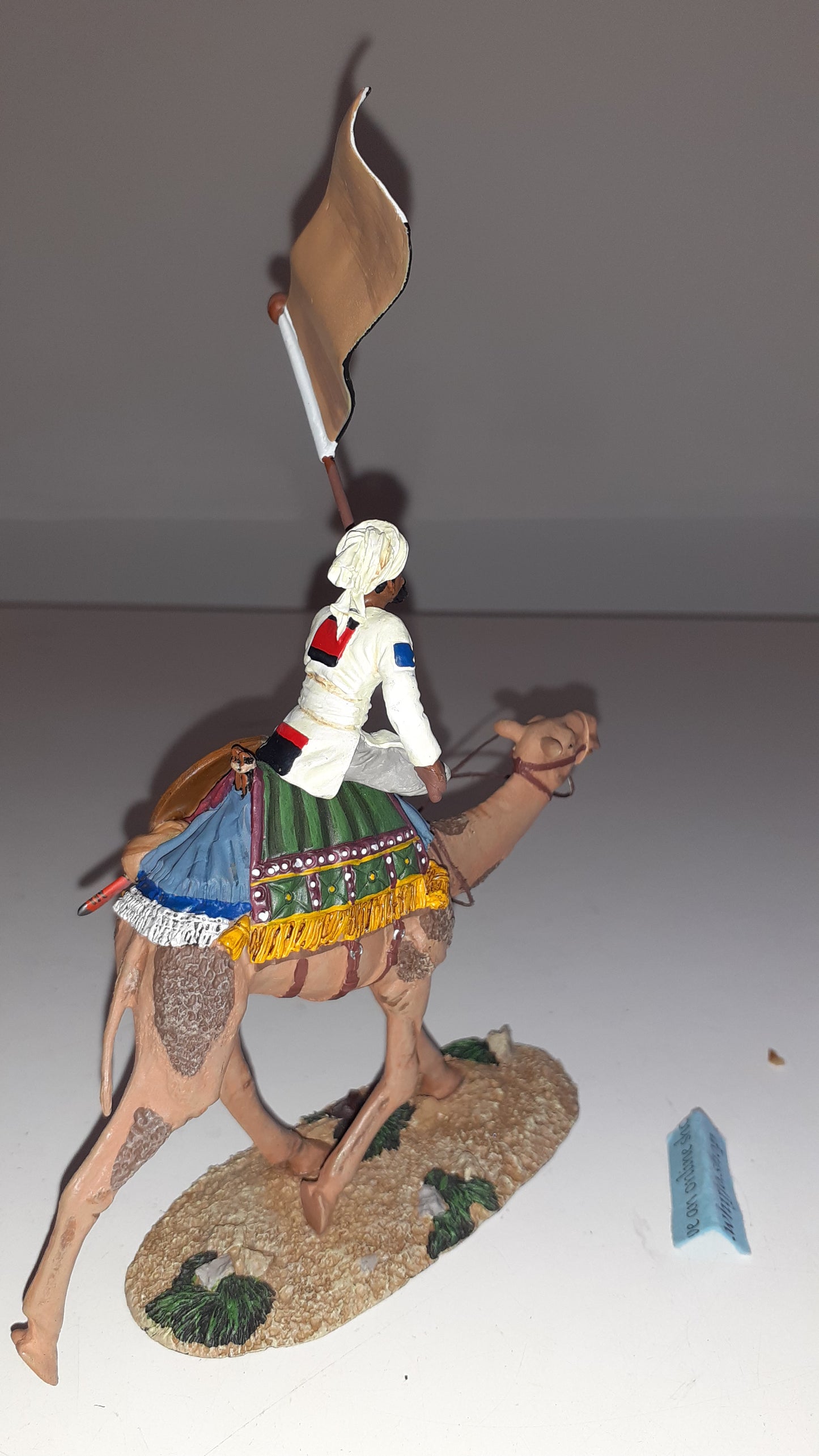Britains 27031 War Along Nile Mahdist Camel Flag Only 400 Made 2011 1:32 S734