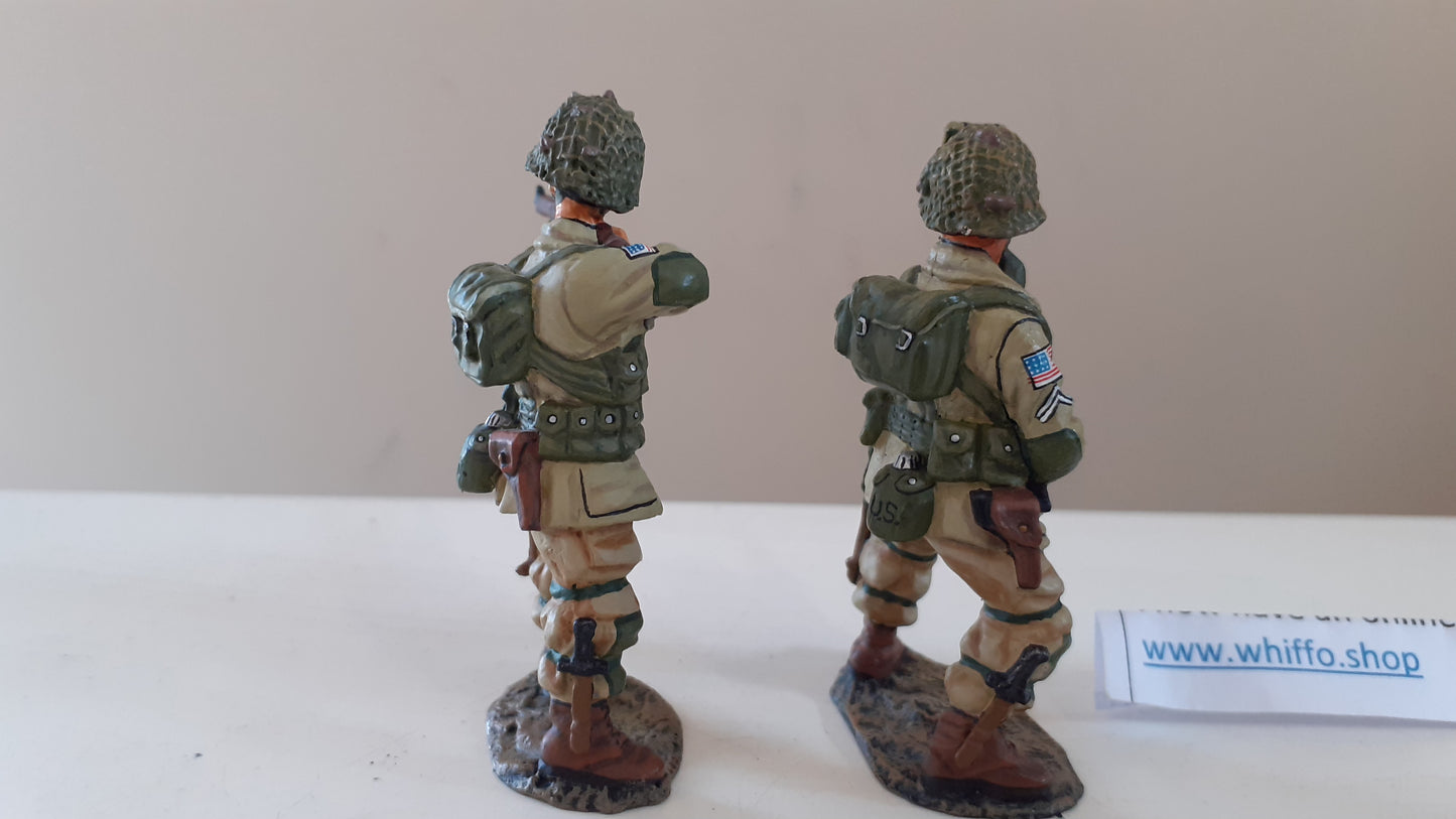 King and country ww2 Us 101st Airborne Paratroopers boxed Dd26 Dd026 Wb