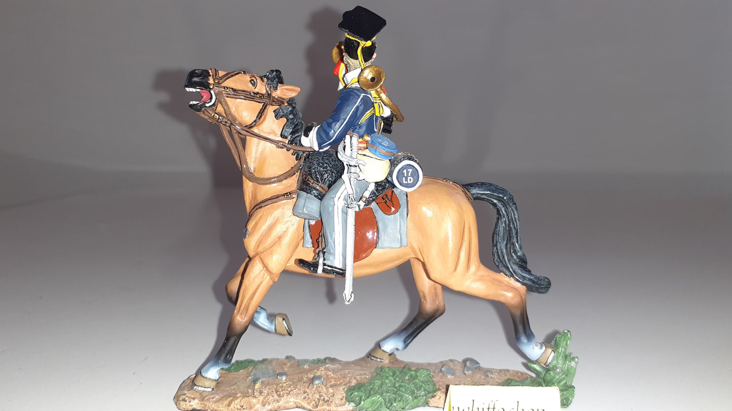 King and country Crw05 Crimean War 17th Lancer Bugler Light Brigade 2007 boxd for sale S1