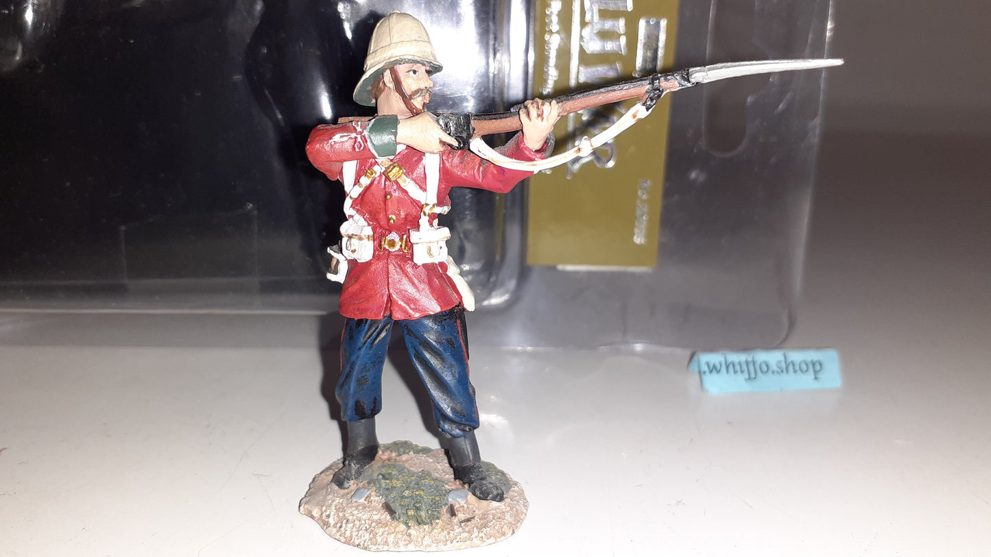 Britains 20095 Zulu wars British 24th Foot Firing 1:30 2011 boxed B1426