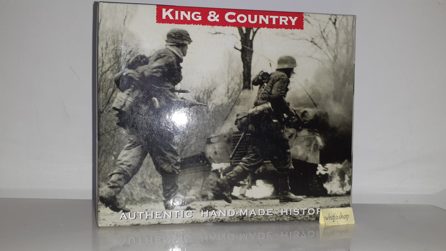 King and country fob056 German Ww2 Wehrmacht Mounted Officer boxed 1:30 S6