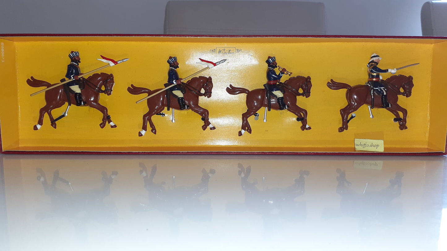 Britains 8953 9th Bengal Lancers Hodson Horse India cavalry 1990s 1:32 S7