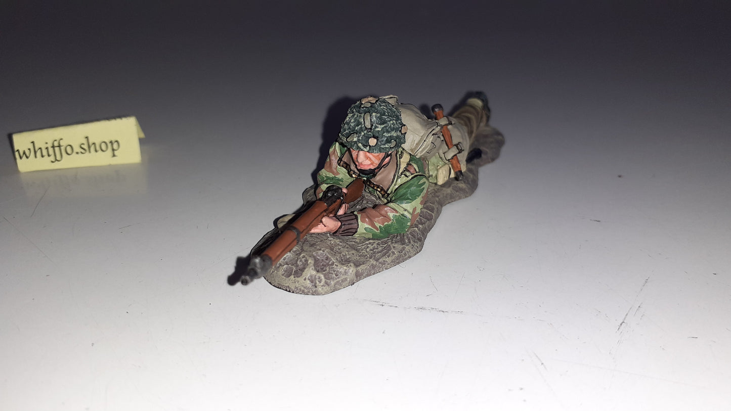 King and country Ww2 Mg022 Paras Paratroopers Arnhem 2010 boxed 1:30 S523