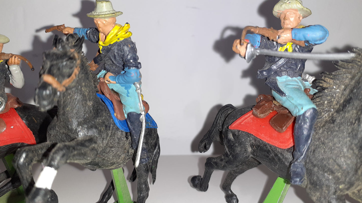 Britains Deetail Mounted 7th Cavalry 1:32 1970s boxed B1 a