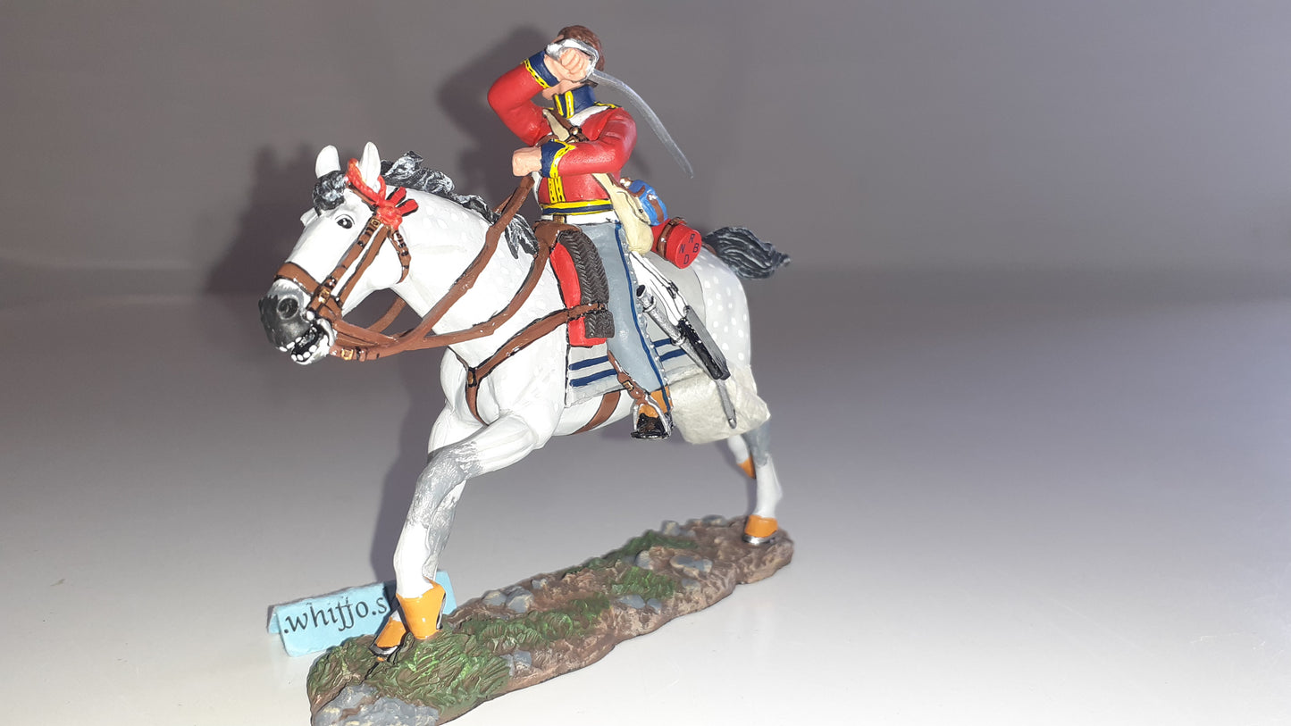 King and country Na86 Scots Greys Slashing 2006 Napoleonic Waterloo box S772