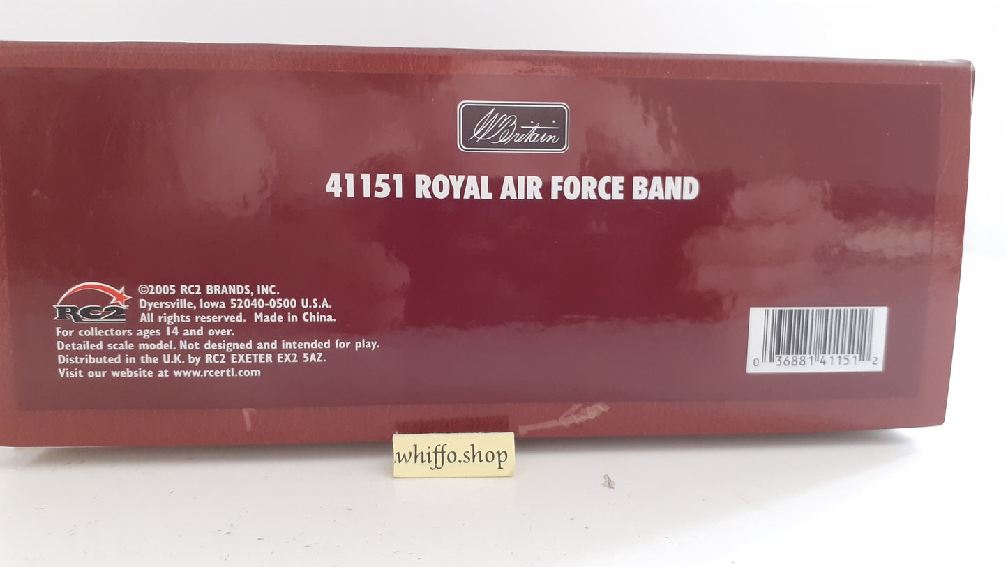 Britains 41151 RAF royal air force band only 1000 made band 2005 s795