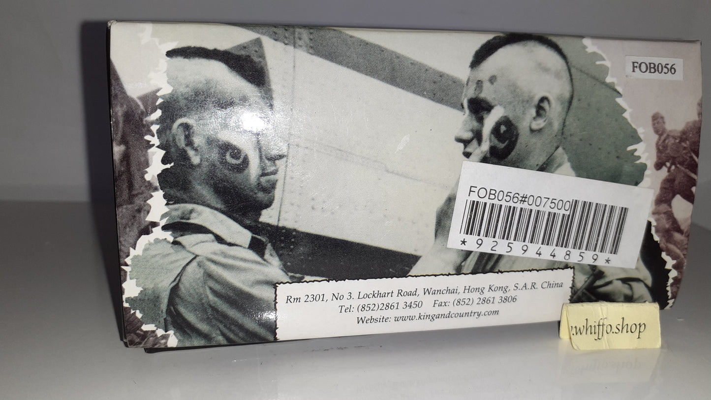 King and country fob056 German Ww2 Wehrmacht Mounted Officer boxed 1:30 S6