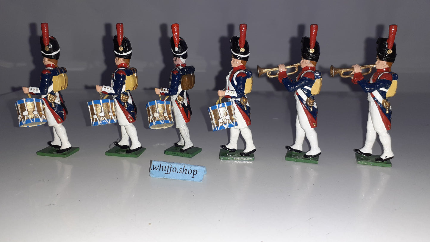 Tradition Of London Napoleonic French Band Britains Compatible 1:32 S720