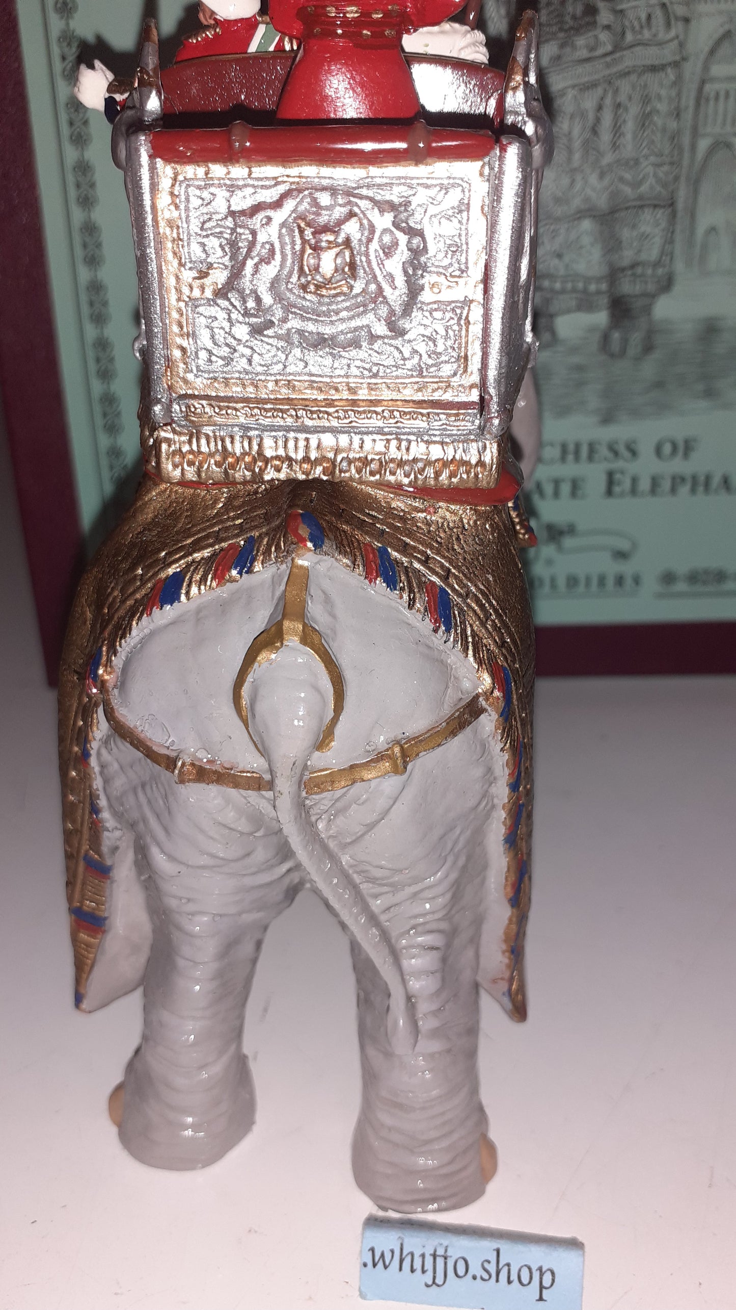 Britains 08956 Duke Connaught Indian State Elephant Durbar 1:32 metal boxd S3