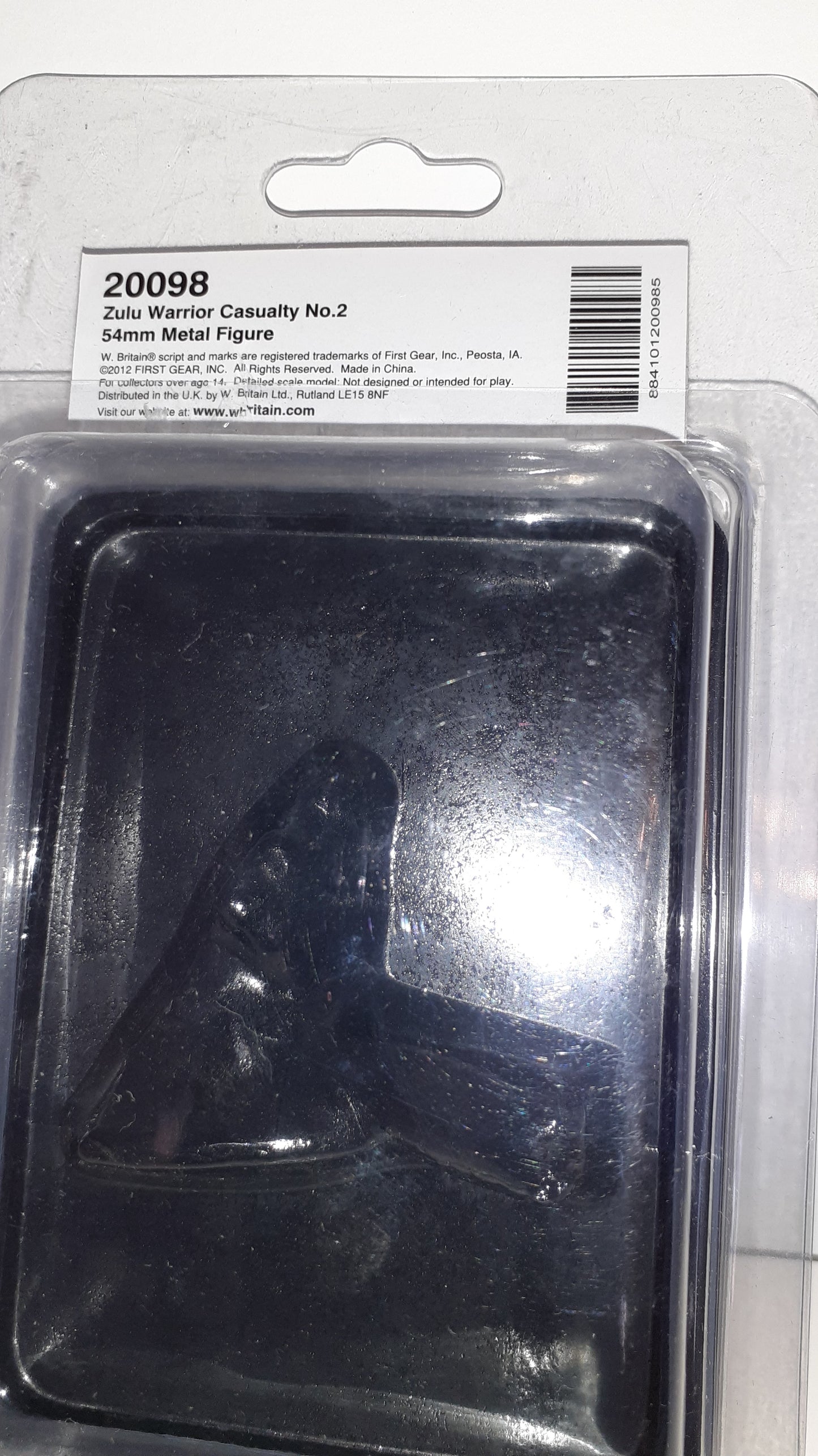 Britains 20098 Zulu wars 24th Foot Zulu Casualty 1:32 2012 boxed B11