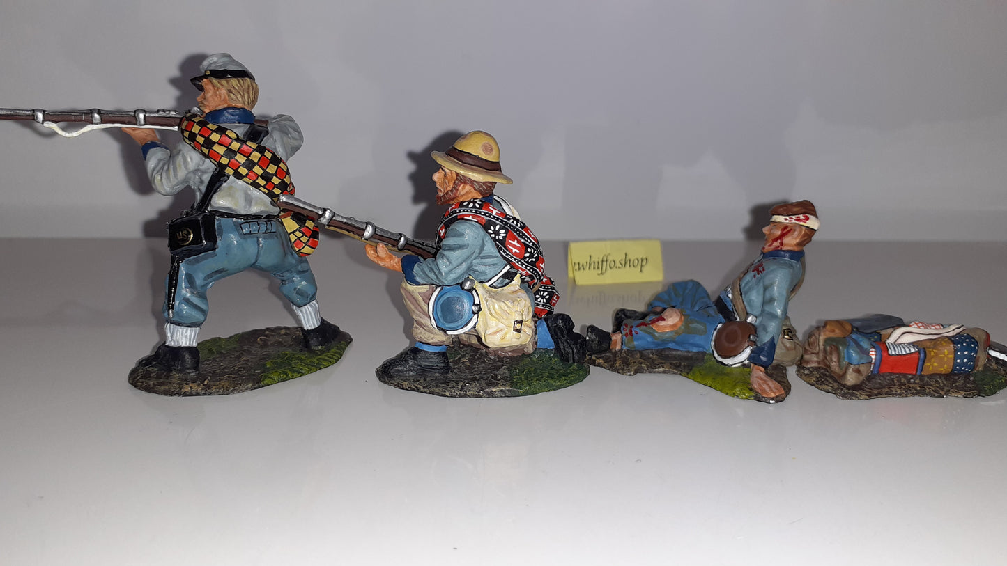 king and country Acw Confederate union Ready Acw09 1:30 metal boxed Wdb
