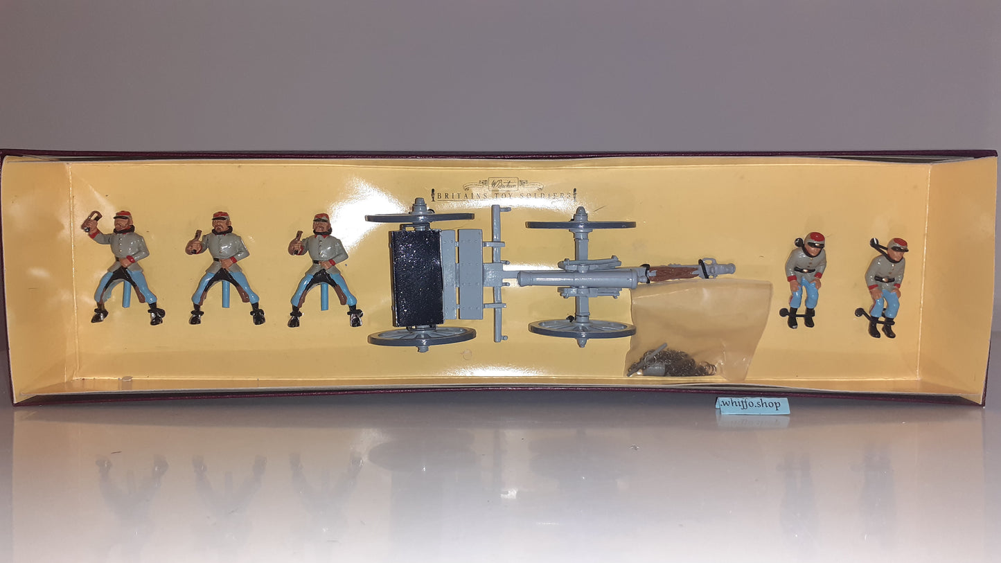 BRITAINS 8874 acw Confederate artillery gun and limber Gettysburg 1995 1:32 s1