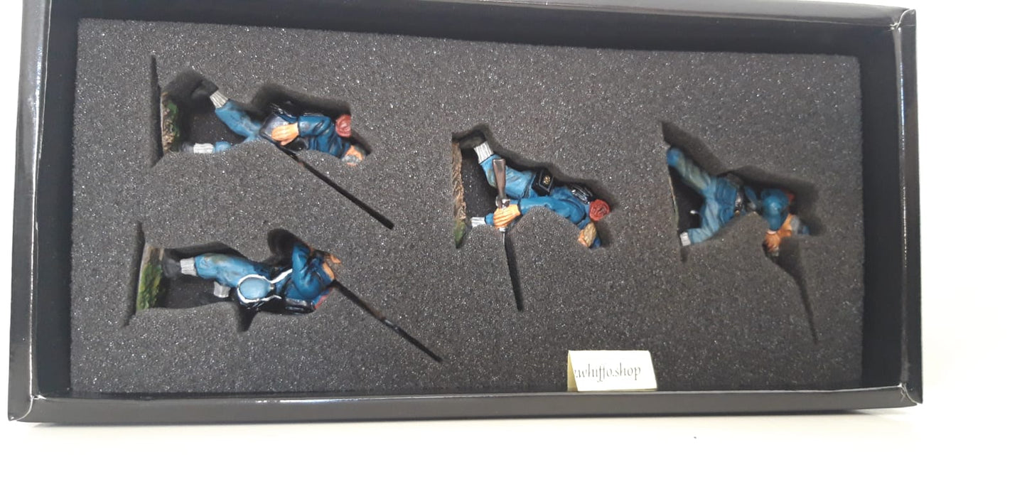 king and country Acw Confederate union Charge Acw03 1:30 metal boxed Wdb