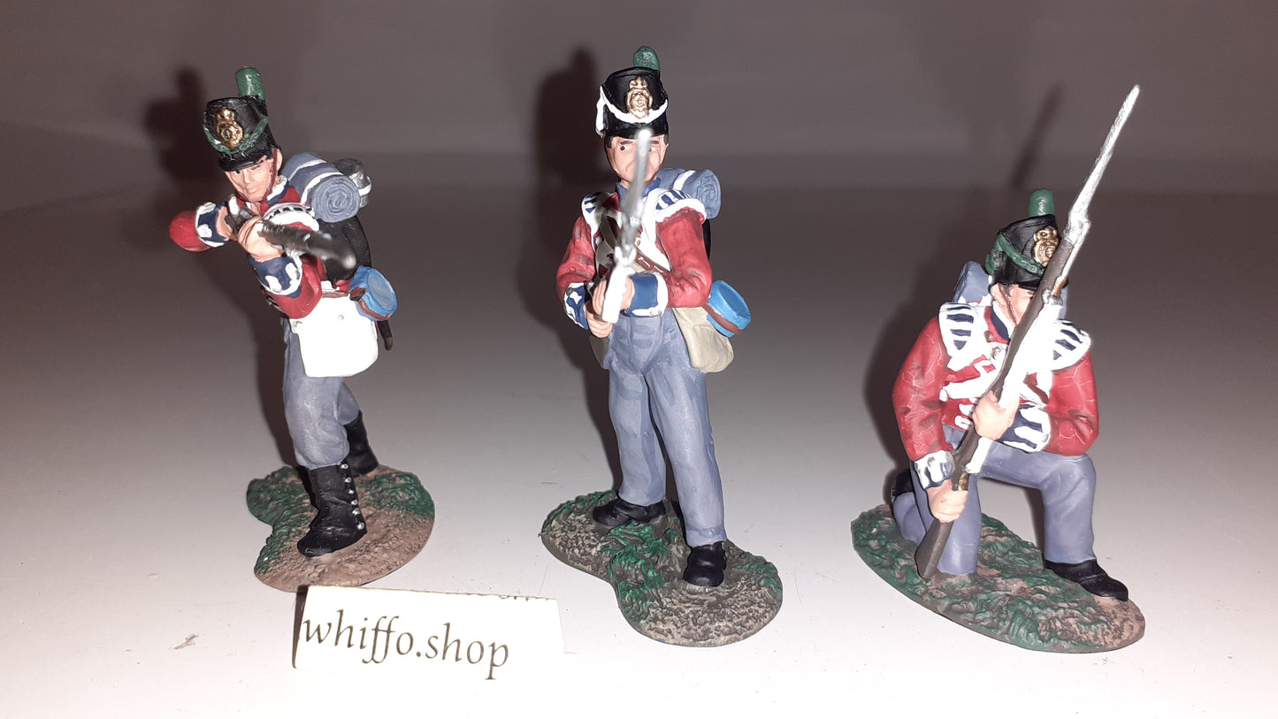 Britains 00150 1999 Waterloo Napoleonic Coldstream Guards Defending 1:32 s835
