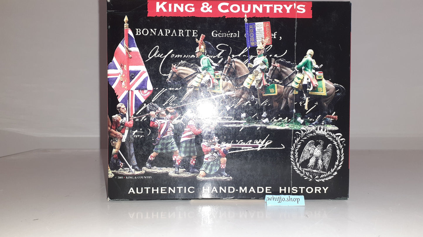 King and country Na159 Dutch Lancer Napoleonic Waterloo walking horse for sale box Wb