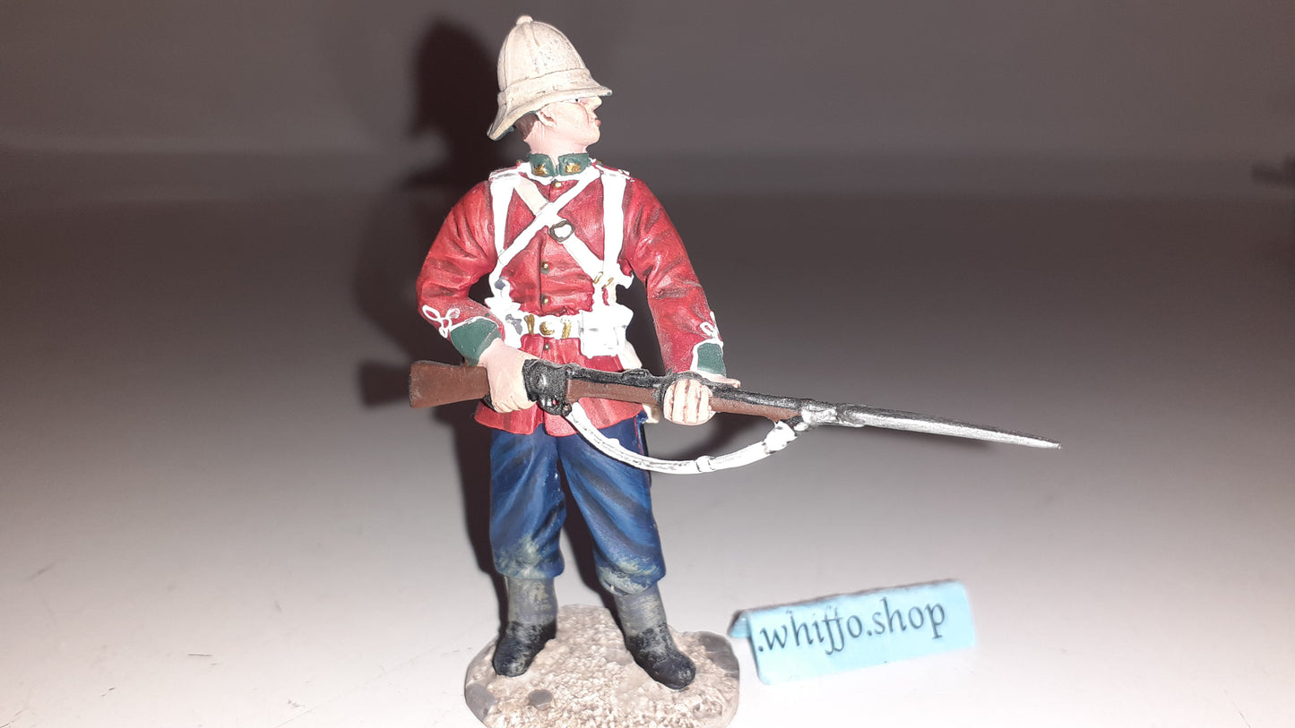 Britains 20122 Zulu wars British 24th Foot At Ready 1:30 2013 boxed B1426