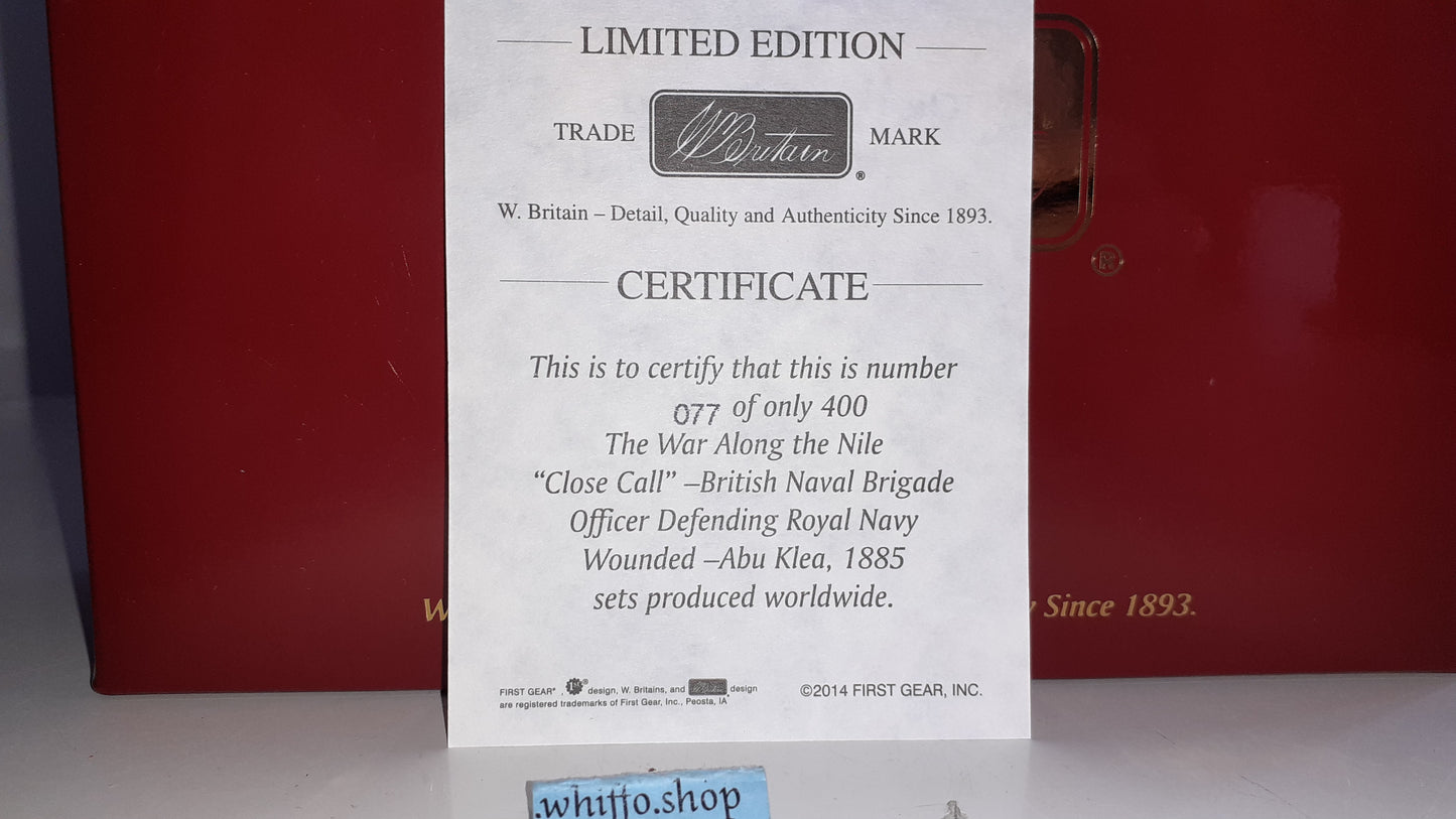 Britains 27021 War On Nile Royal Navy Zulu War 2014 metal boxd 400 Made S521