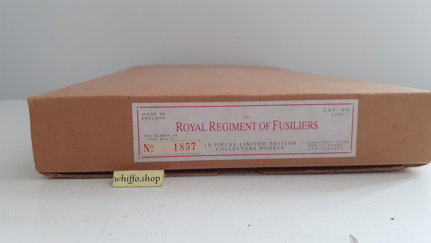 Britains limited edition royal regiment of fusiliers 1993 5193 s729