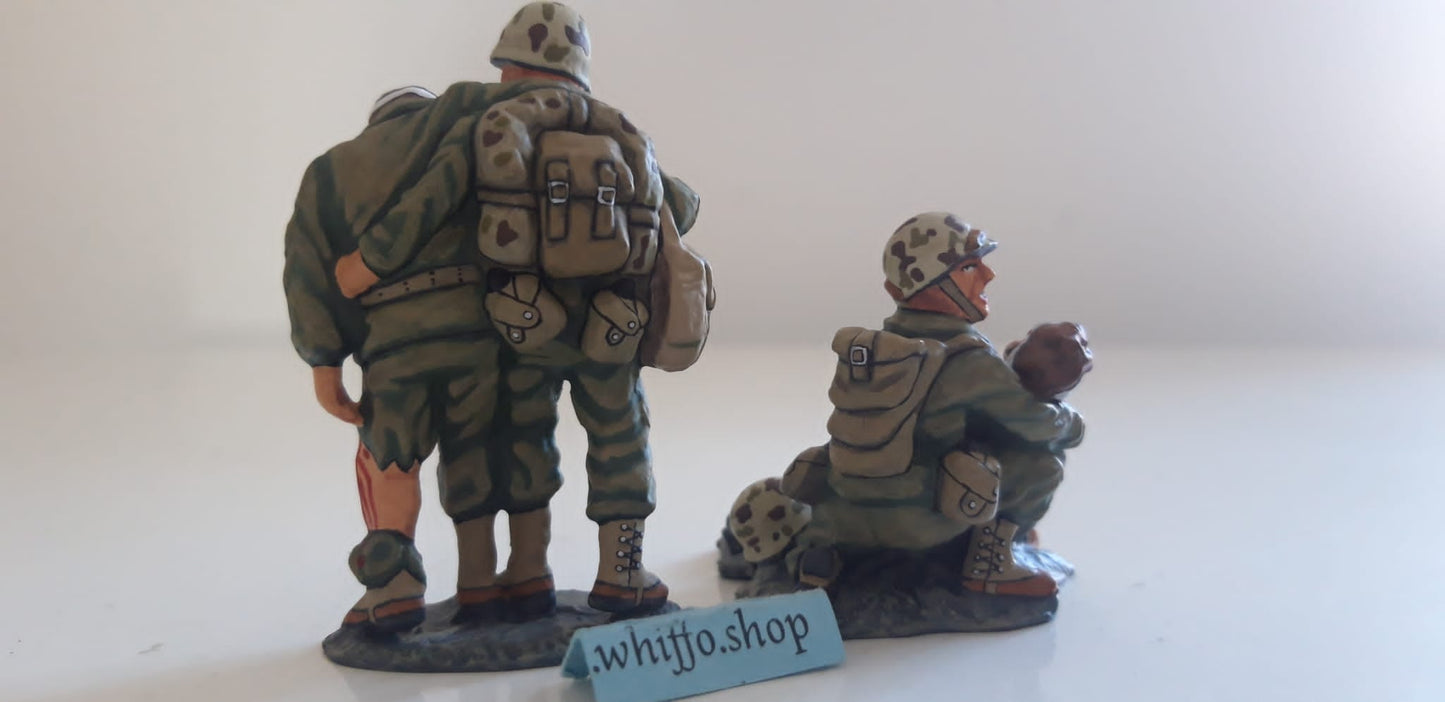 King and country ww2 iwj12 usmc Casualties iwo jima 1999 boxed S154