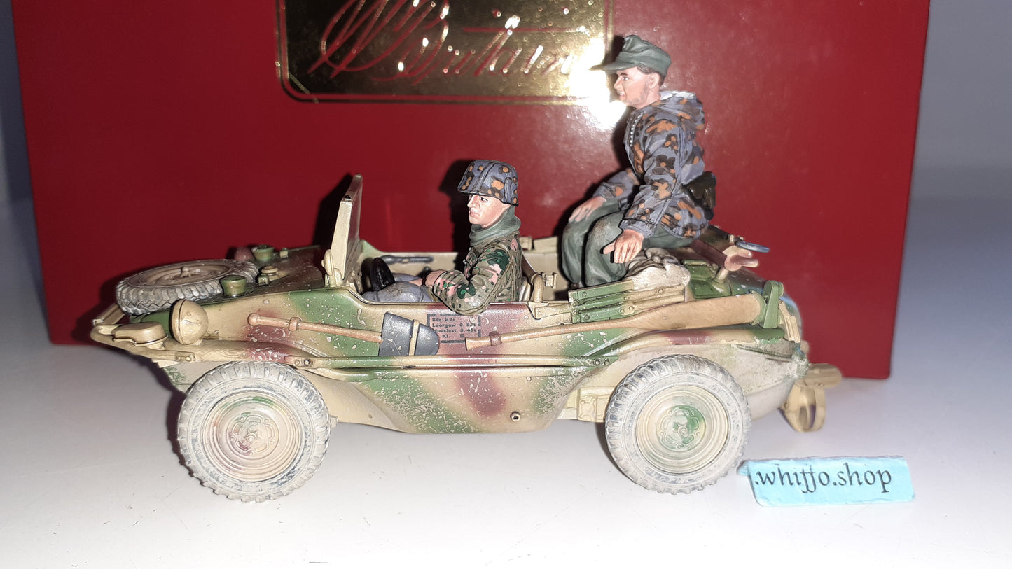 Britains 25051 Ww2 German Type 166 Schwimmwagen 12th S Division Crew S647