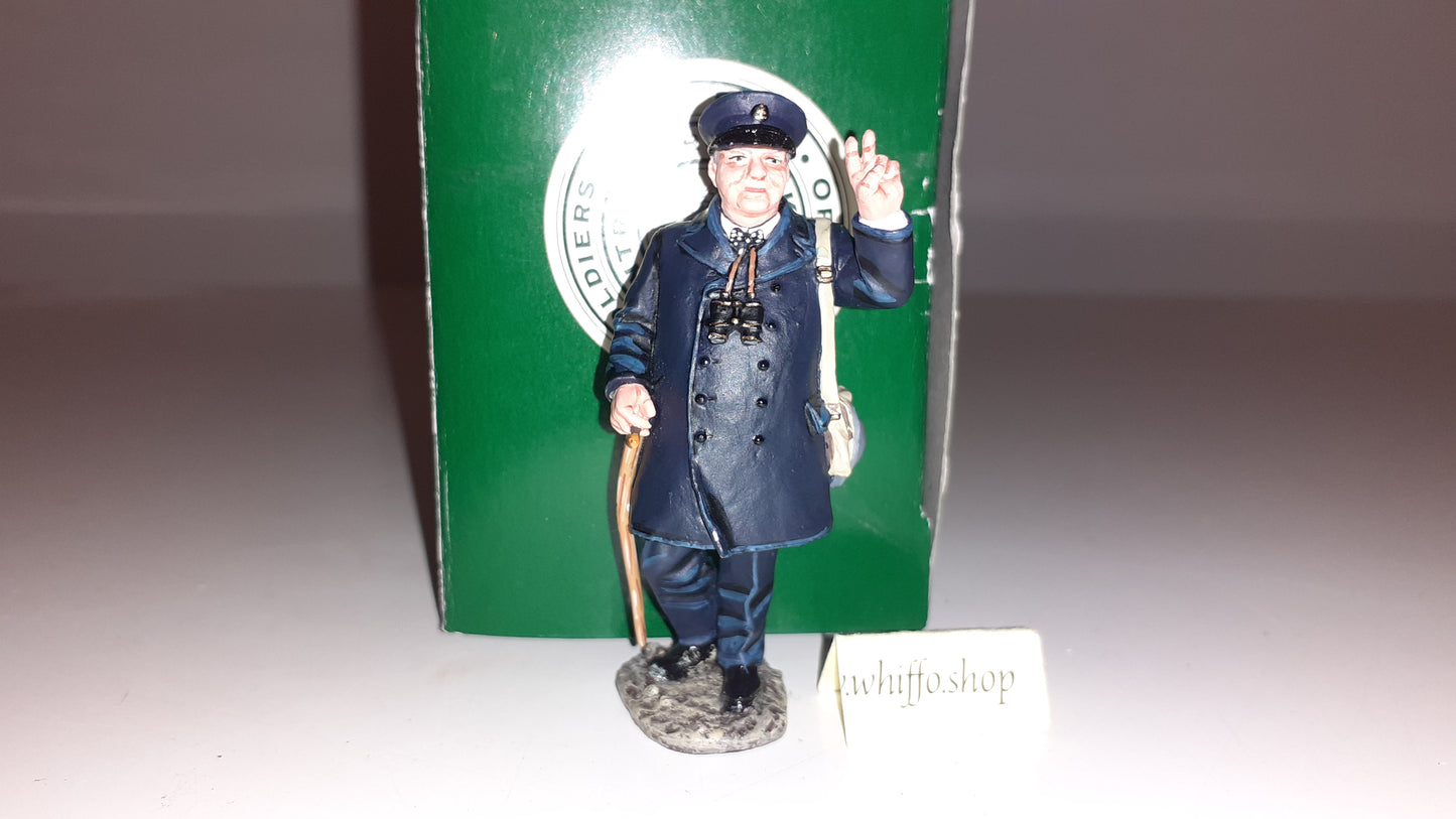King and country Ww2 Winston Churchill 2003 boxed 1:30 D-day Dd55 Dd055 W16