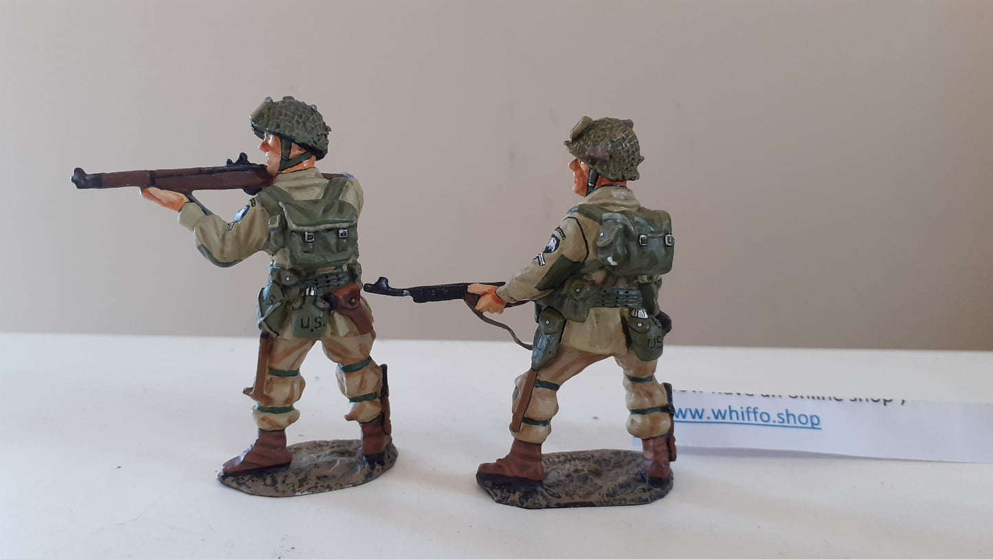 King and country ww2 Us 101st Airborne Paratroopers boxed Dd26 Dd026 Wb