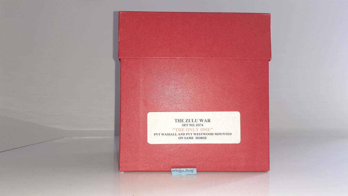 Trophy Miniatures Zs74 The Only One Wassel Westwood Zulu War 24th 1995 1:32 S555