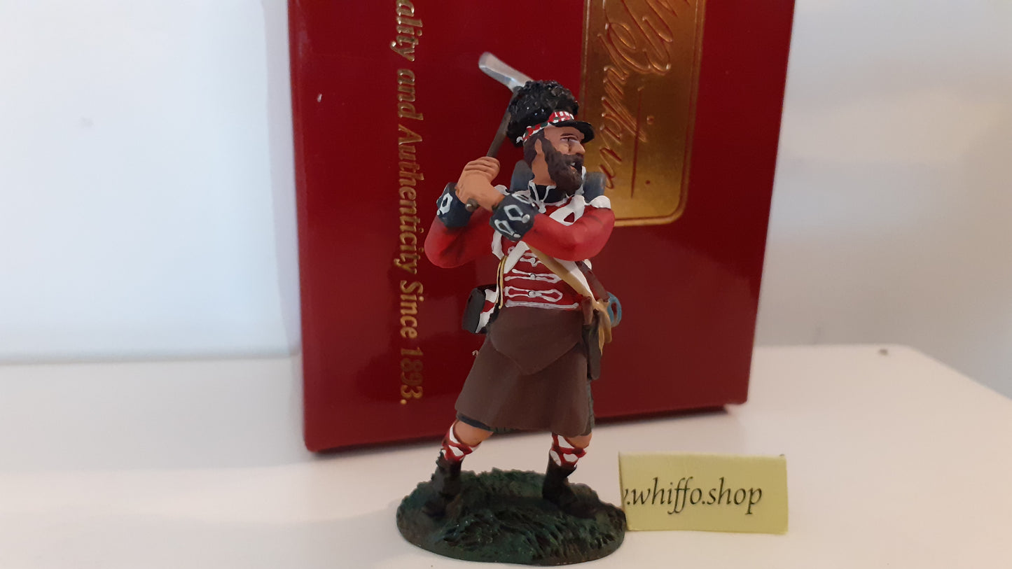 Britains 2010 50014c 42nd Black Watch Pioneer Exclusive Club Fig boxed 1:32 B10