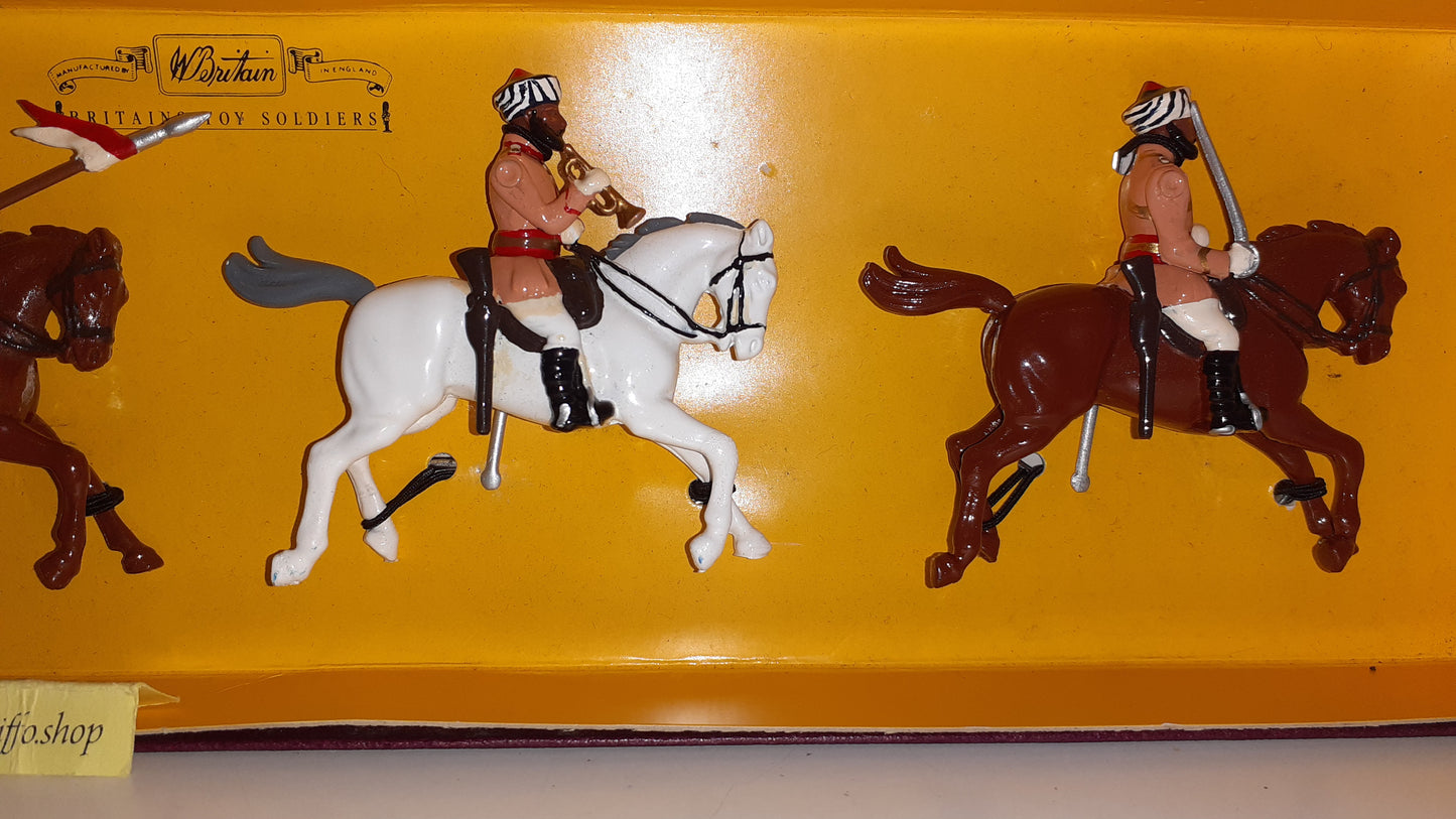 Britains 8846 1st Central Lancers India cavalry 1990s In Plain Box S7