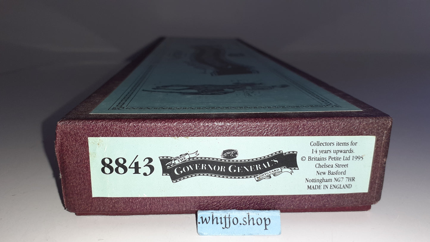 Britains 8843 Governor Generals Bodyguard Indian cavalry 1995 1:32 Boxed S725