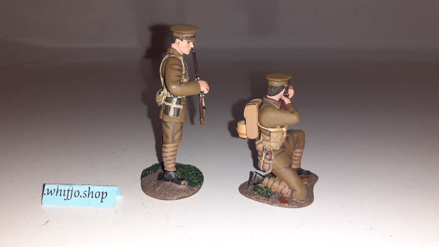 Britains ww1 23004 2008 British infantry Firing Line Only 500 Made metal box s8