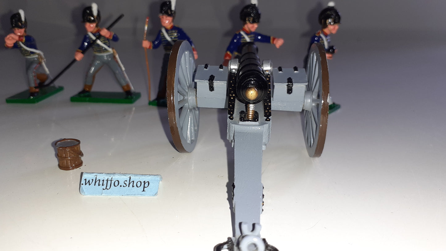 trophy miniatures 1991 Napoleonic Rha Rotal Horse Artillery Eq7 Eq59 1:32 s896