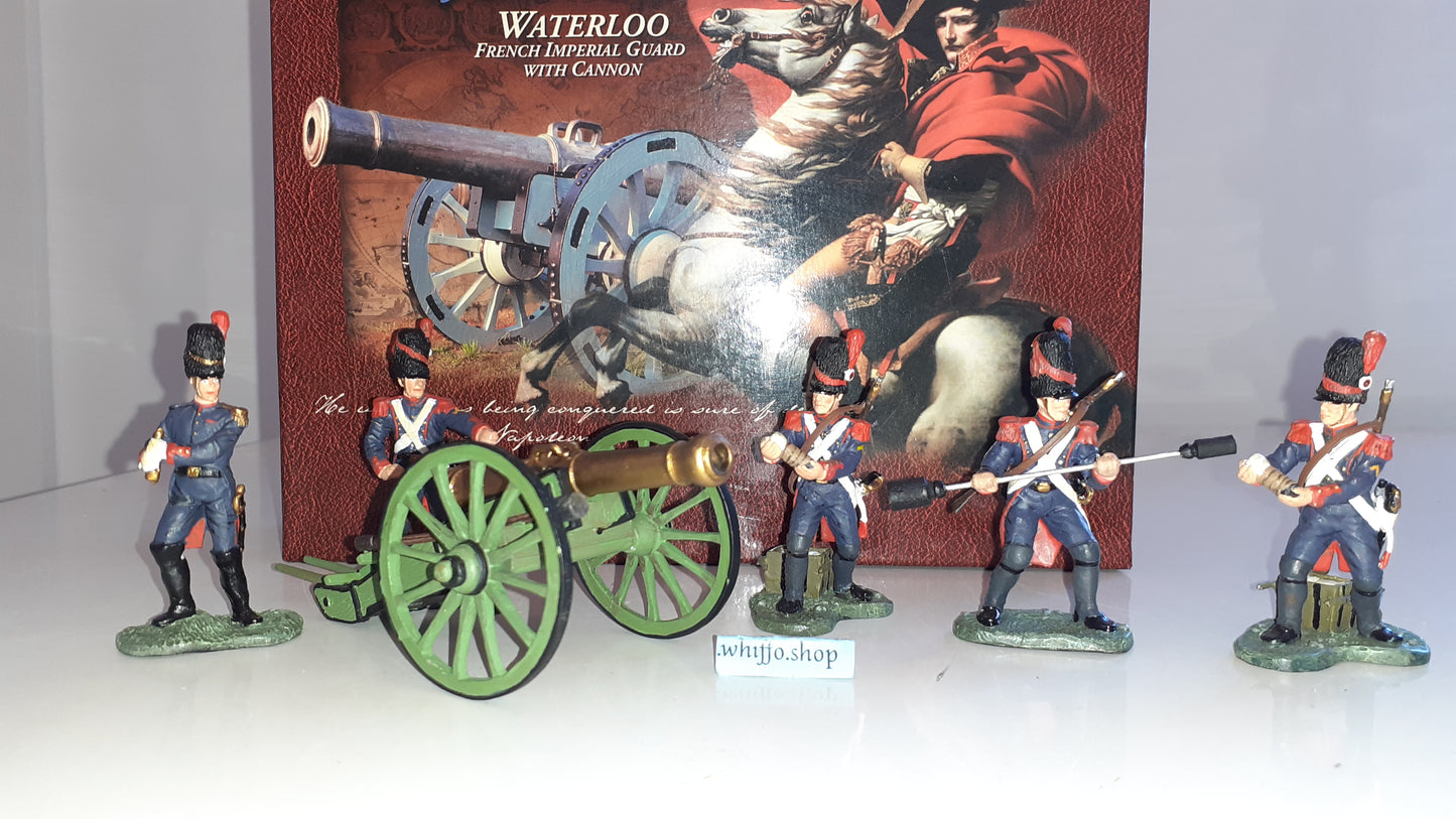 Britains 00289 French Imperial Guard Artillery Napoleonic 1:32 2000 boxd S557