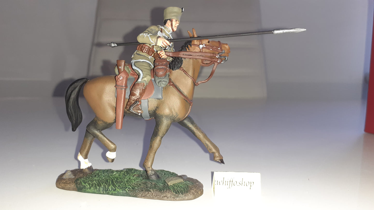 Britains ww1 17675 2006 German Deaths Head Hussar Cavalry 1914 metal boxd S7