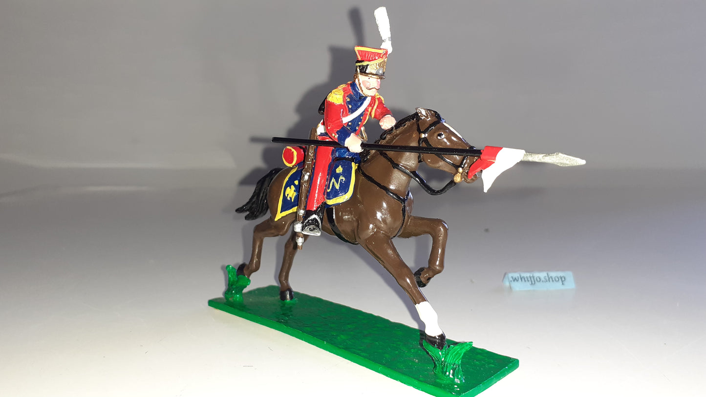 trophy miniatures 1991 Napoleonic War Dutch Lancers Cavalry Wa54 1:32 s848