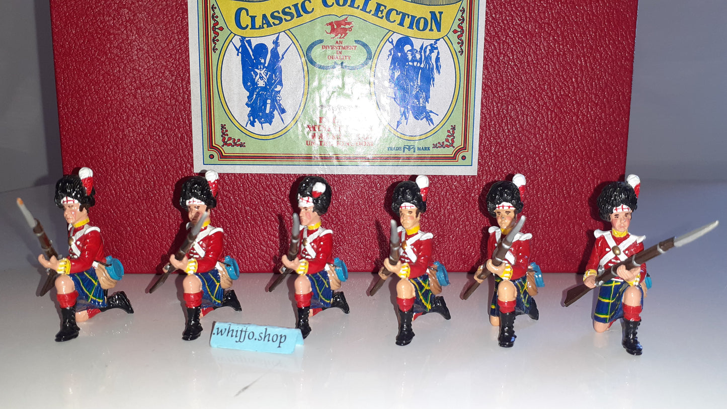 trophy miniatures 1991 Wa19 Gordon highlanders Waterloo Napoleonic 1:32 Box S854