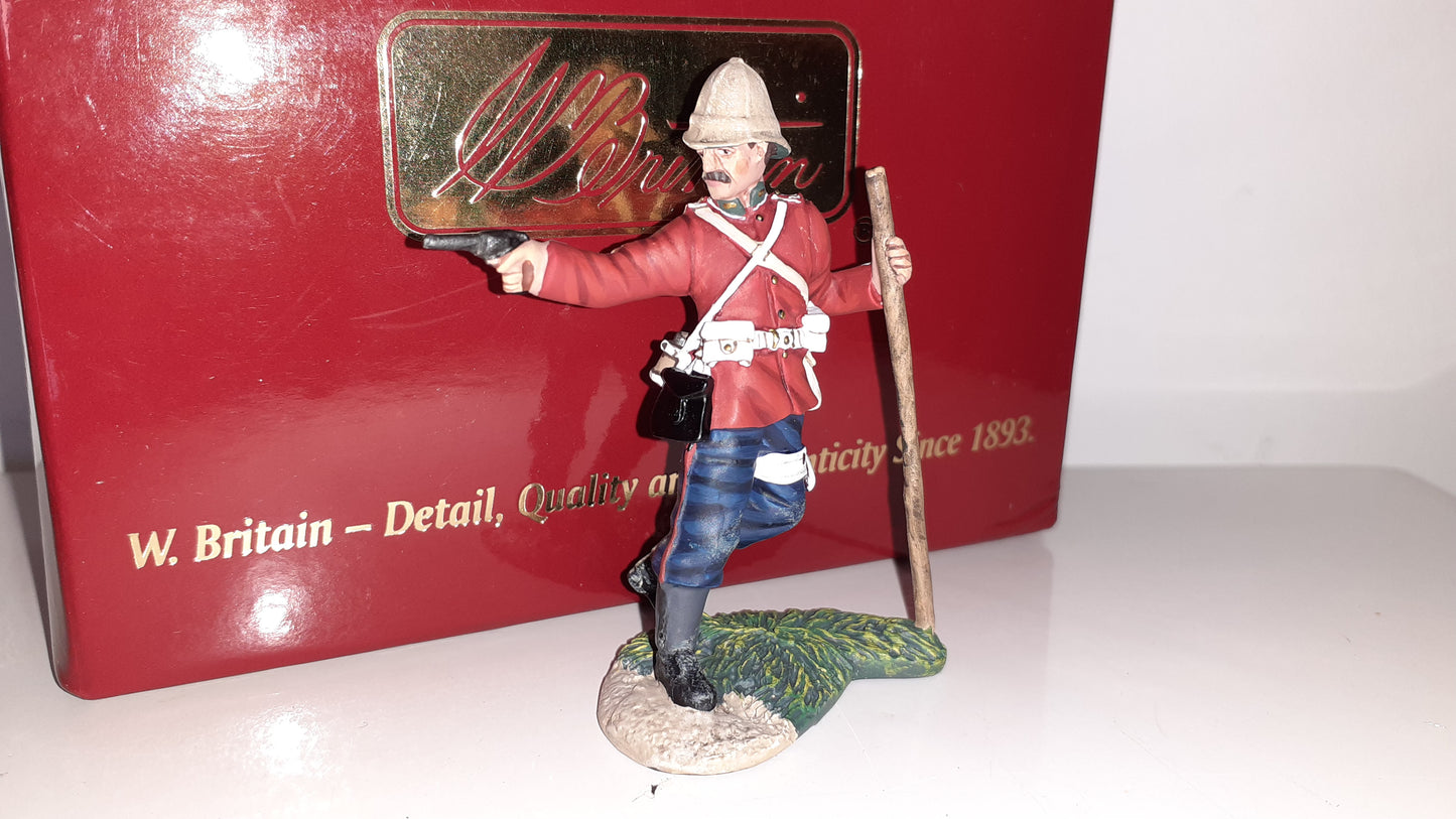 Britains 50042c Zulu wars 24th Foot Wounded Club Figure 1:32 2013 boxed B11