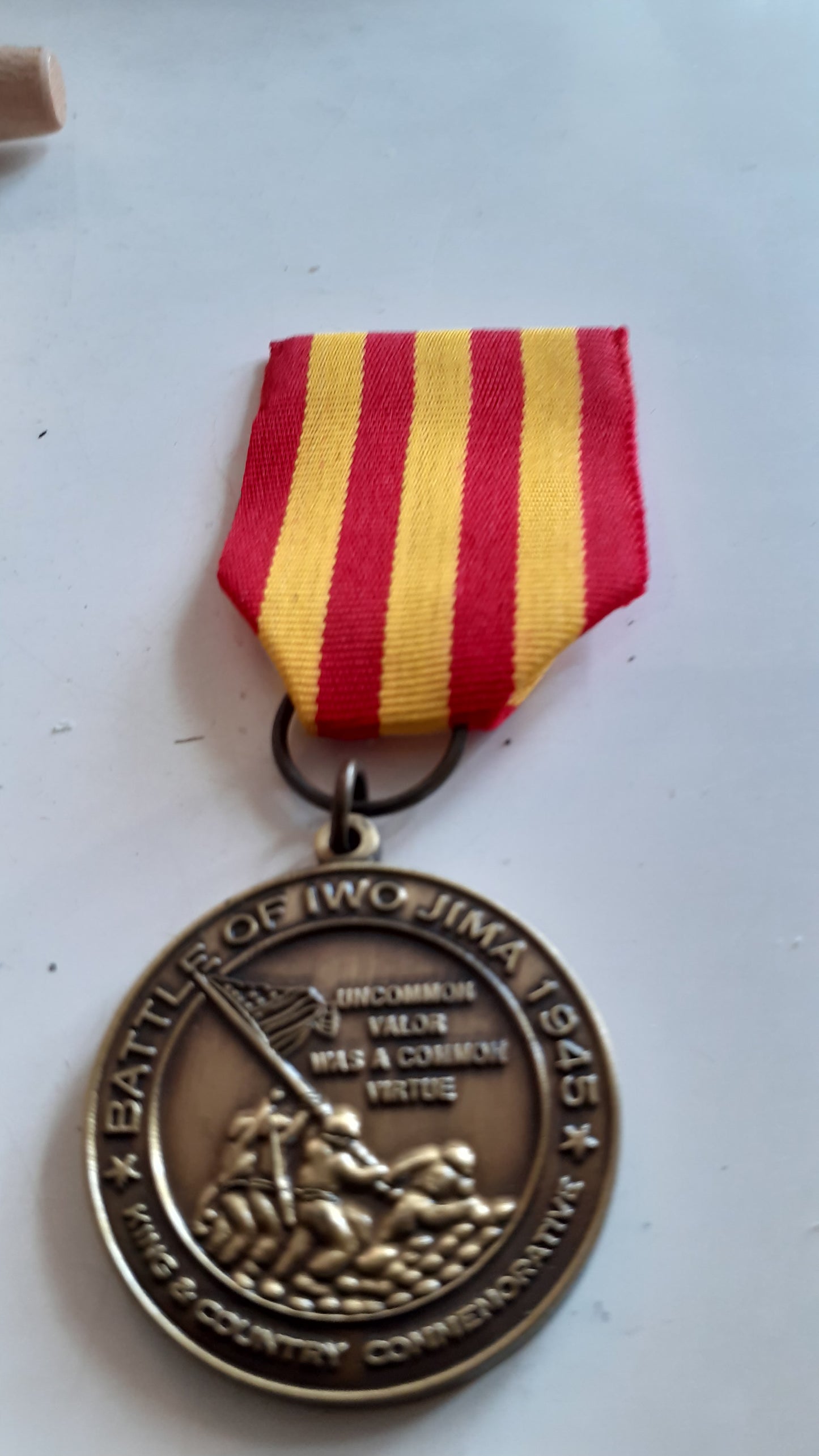 King and country ww2 Iwj11 Iwj011 Sherman Tank Usmc Medal Iwo 1999 boxed Wdb