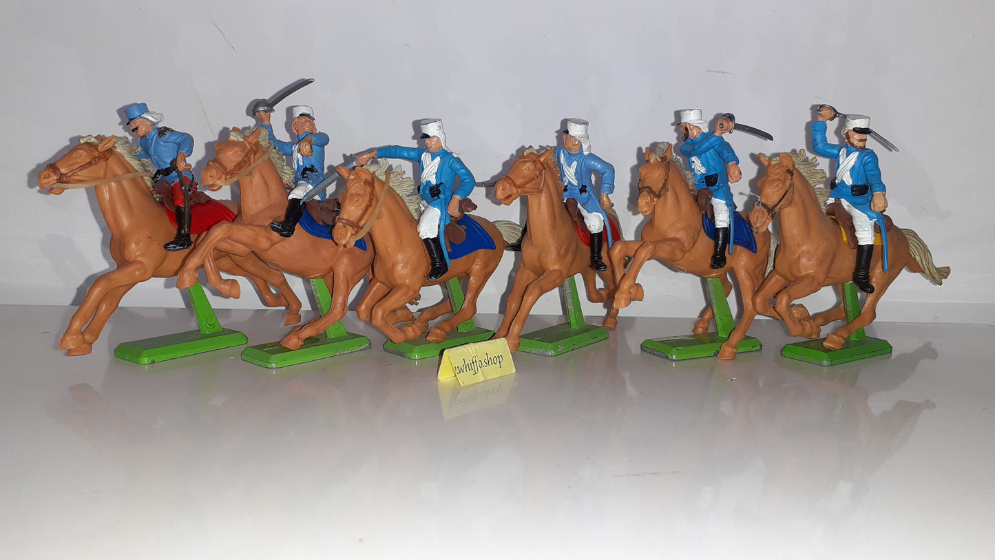 Britains deetail French foreign legion ffl 1970s Made England All 6 Set 1:32 B2