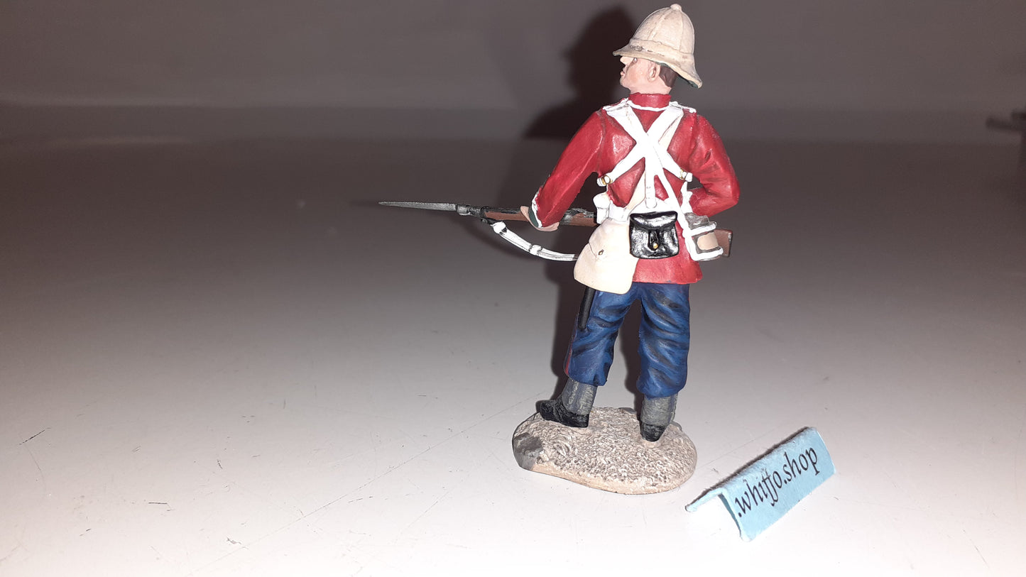 Britains 20122 Zulu wars British 24th Foot At Ready 1:30 2013 boxed B1426