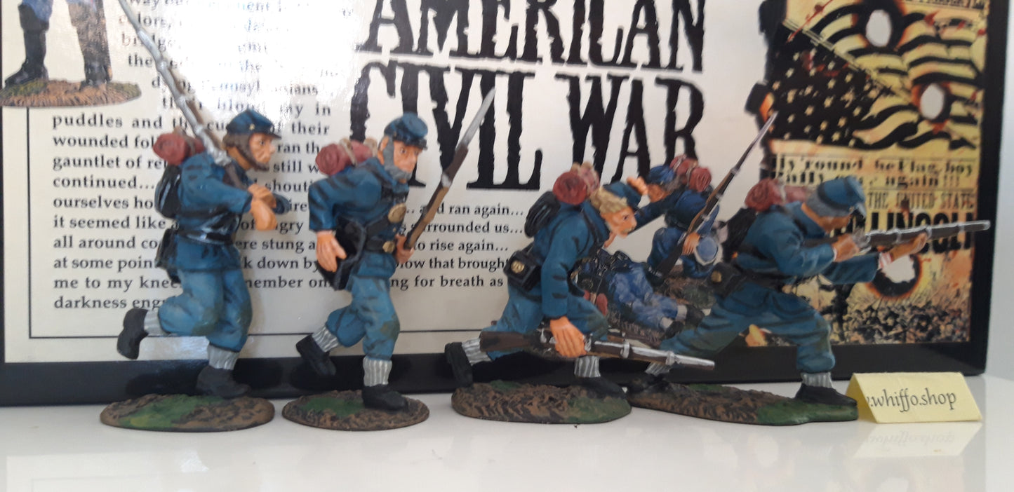 king and country Acw Confederate union Charge Acw03 1:30 metal boxed Wdb