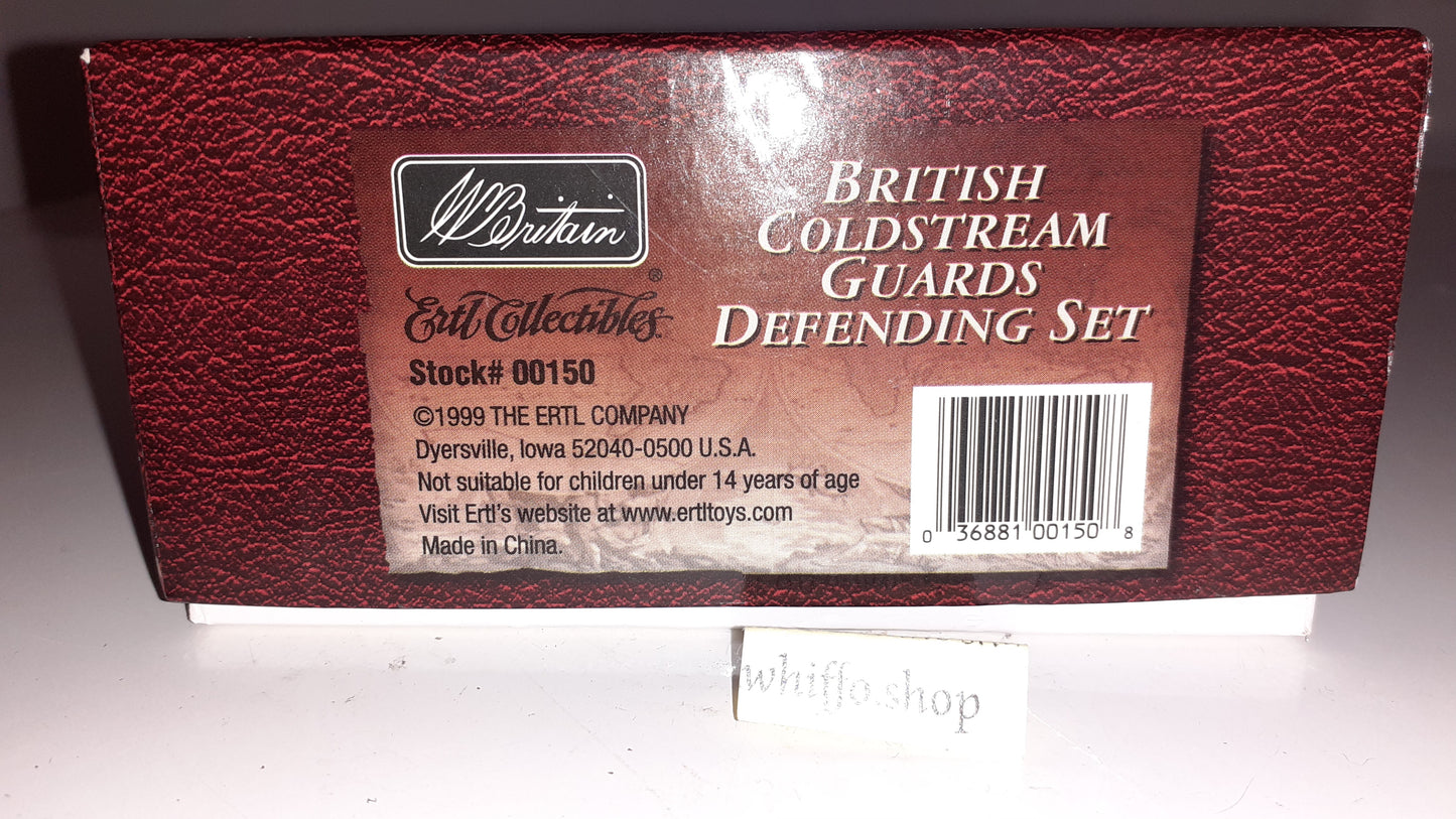 Britains 00150 1999 Waterloo Napoleonic Coldstream Guards Defending 1:32 s835